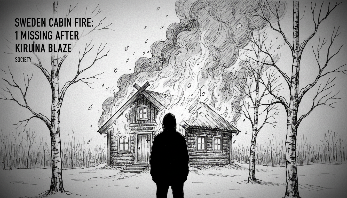 Sweden Cabin Fire: 1 Missing After Kiruna Blaze