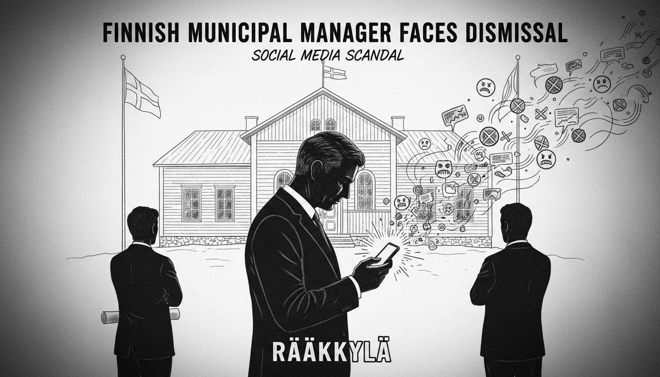Finnish Municipal Manager Faces Dismissal Over Social Media Conduct