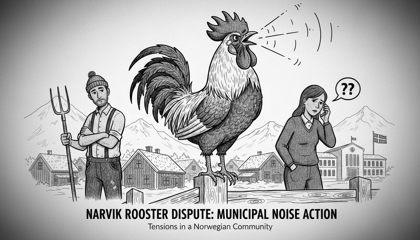 Narvik Rooster Dispute Forces Municipal Action on Noise