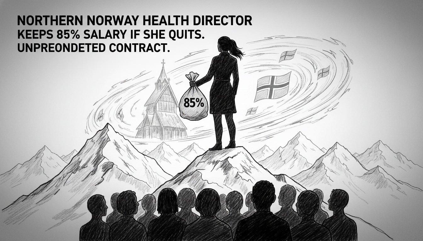 Northern Norway Health Director Keeps 85% Salary If She Quits