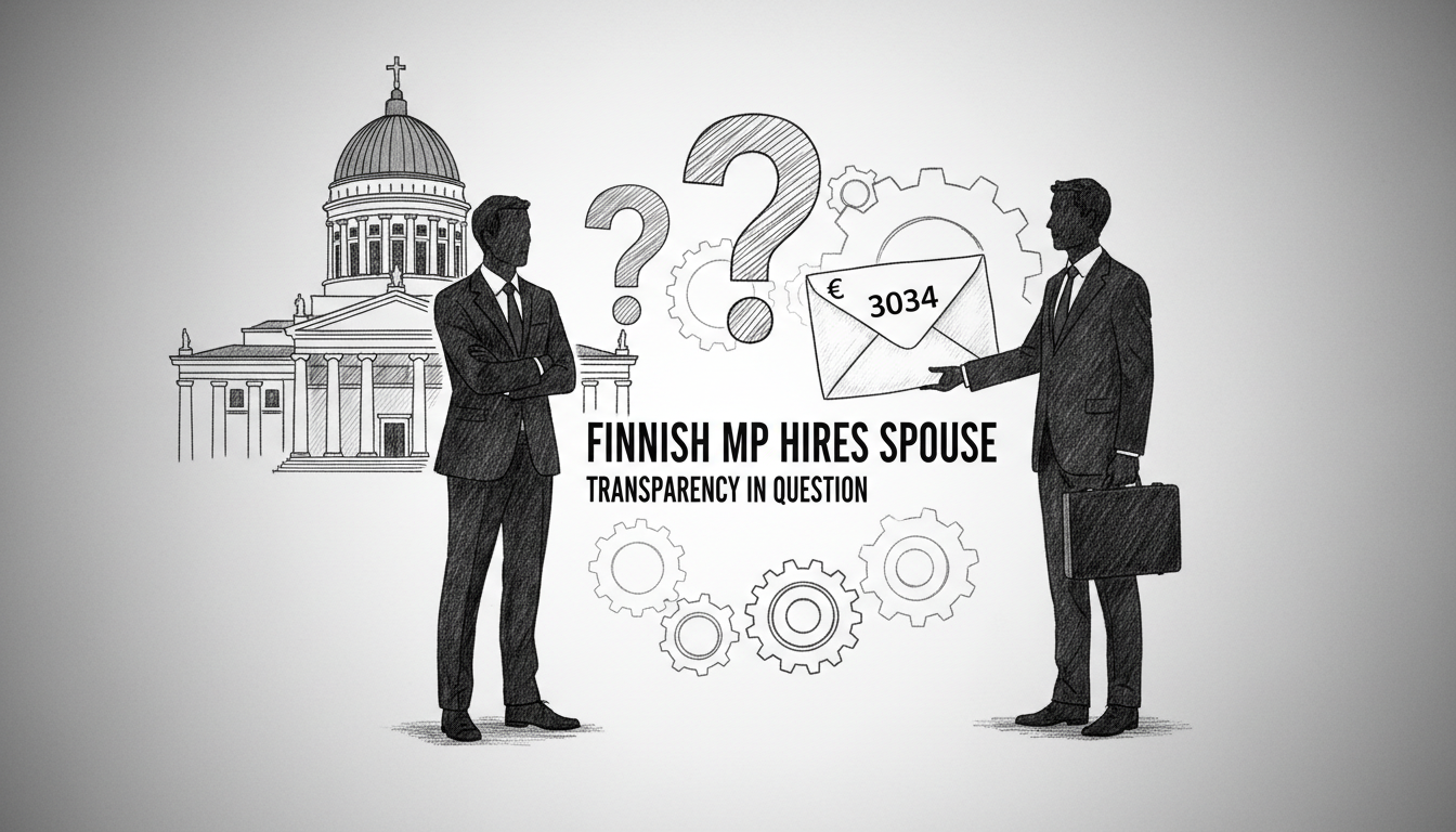 Finnish MP Hires Spouse as Parliamentary Assistant