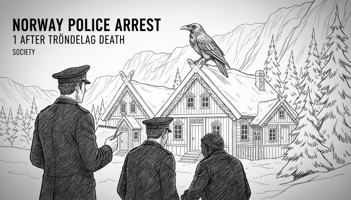 Norway Police Arrest 1 After Trøndelag Death