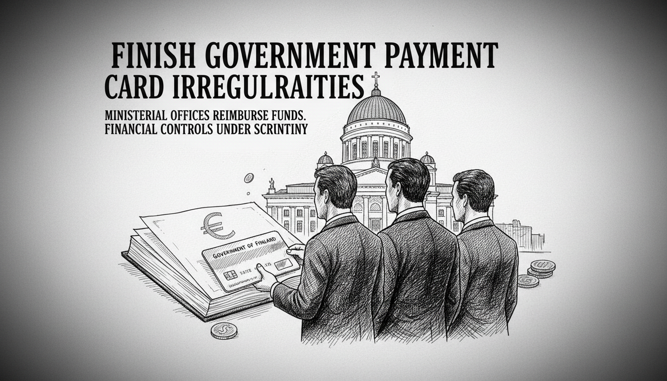 Finnish Government Faces Payment Card Irregularities in Ministerial Offices