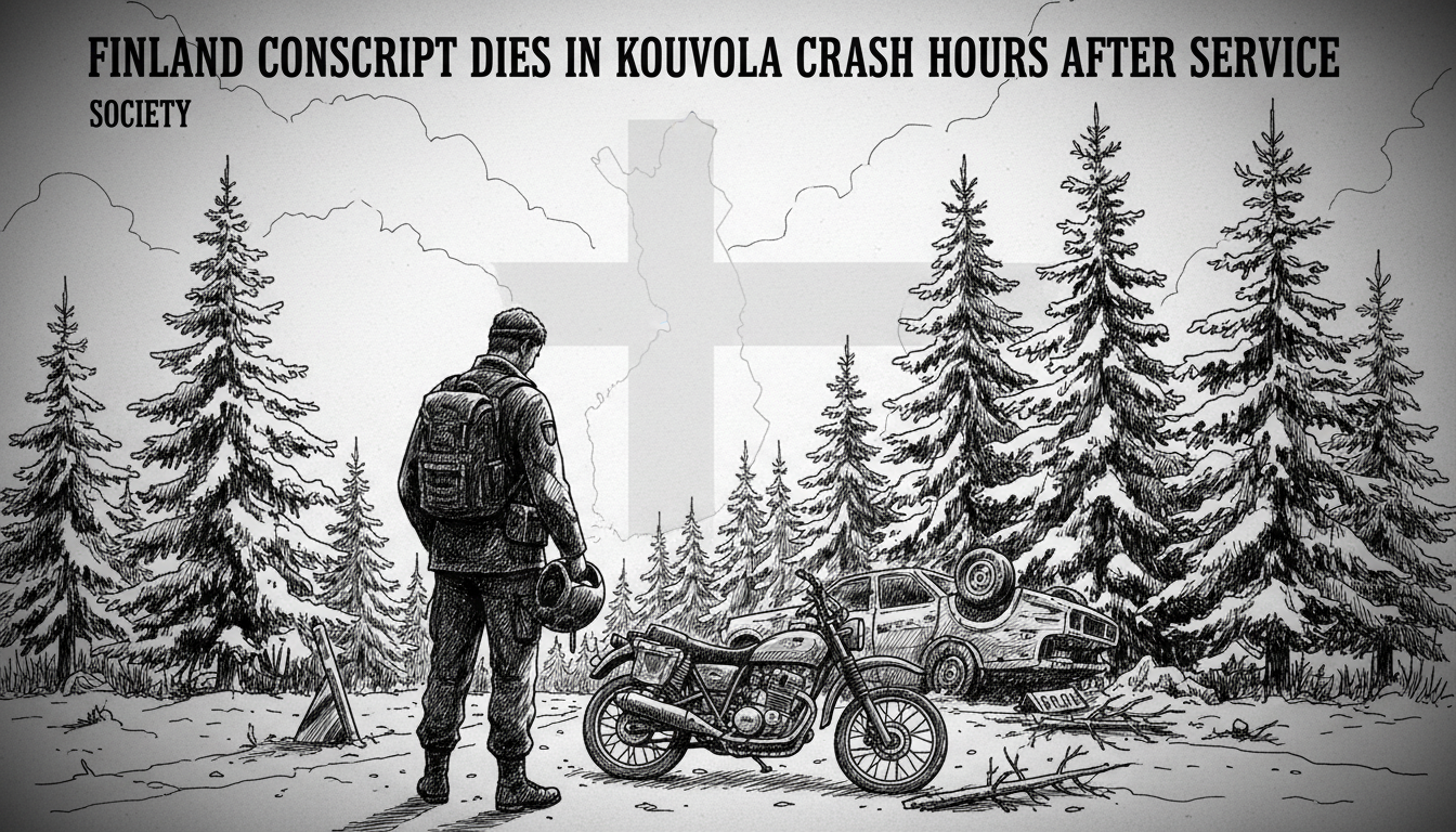 Finland Conscript Dies in Kouvola Crash Hours After Service