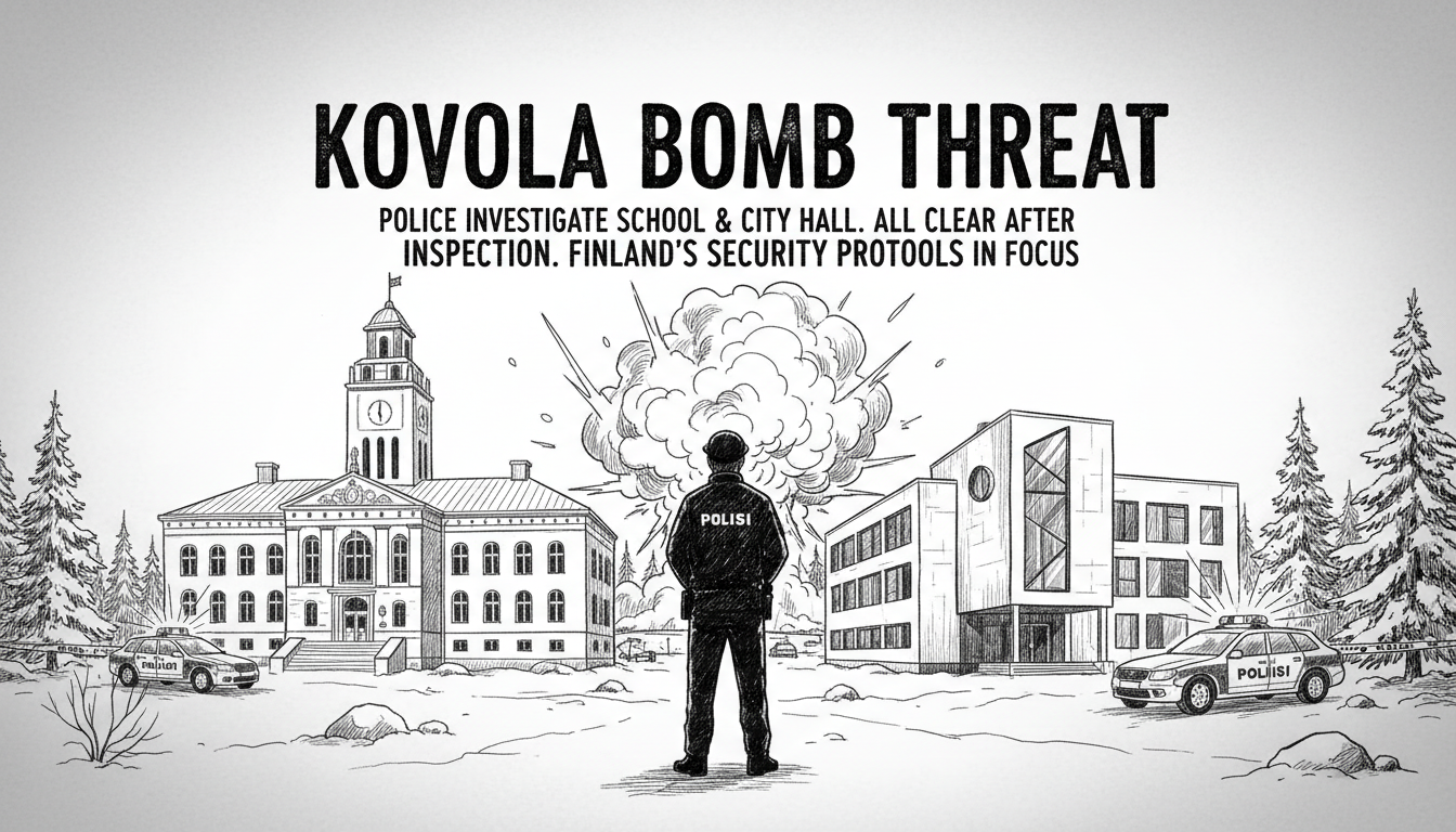 School Bomb Threat in Kouvola Sparks Police Investigation