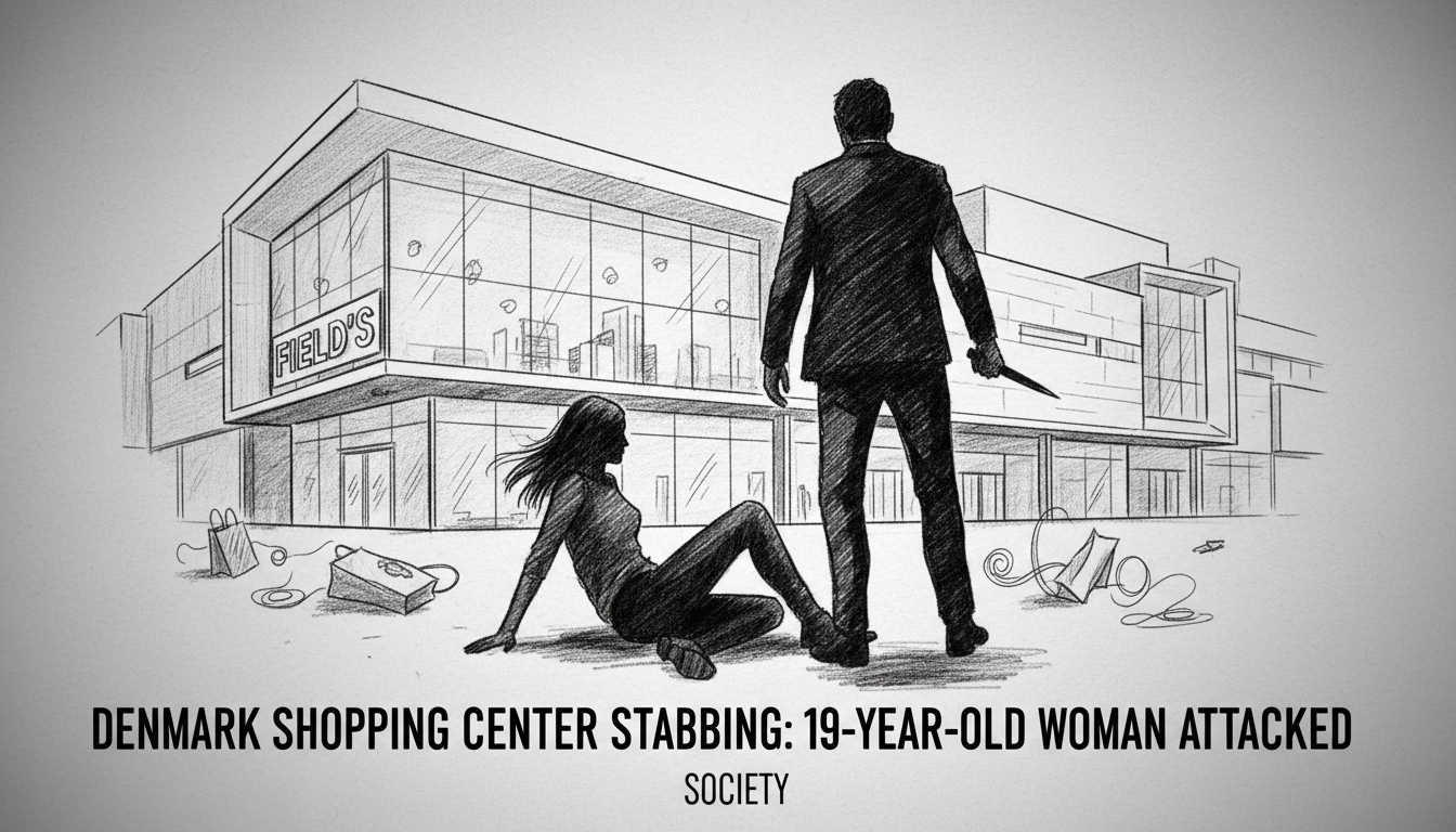 Denmark Shopping Center Stabbing: 19-Year-Old Woman Attacked