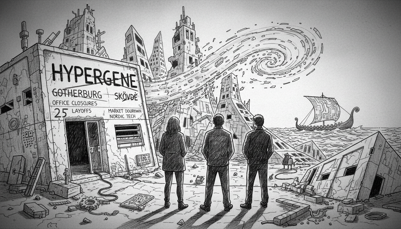 Swedish Tech Company Hypergene Closes Offices in Gothenburg and Skövde