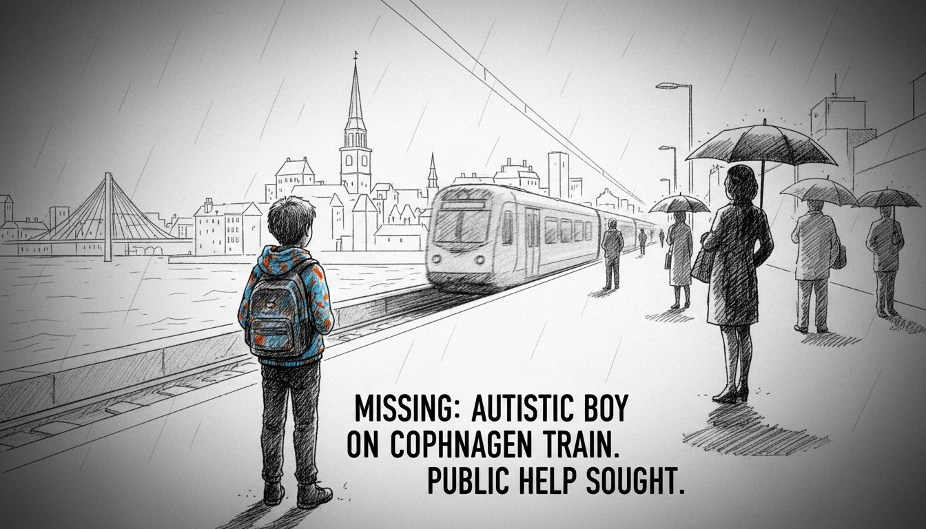 Autistic Boy Missing After Train Journey to Copenhagen