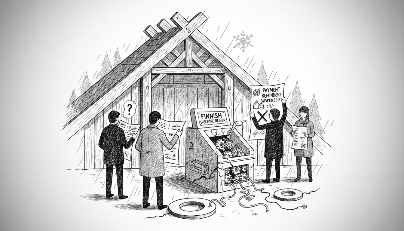 Finnish Welfare Region Suspends Payment Reminders Amid Billing Controversy