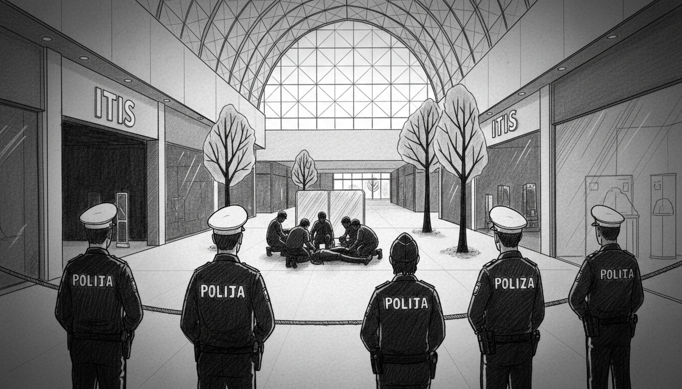Police Secure Helsinki Shopping Center Following Medical Emergency
