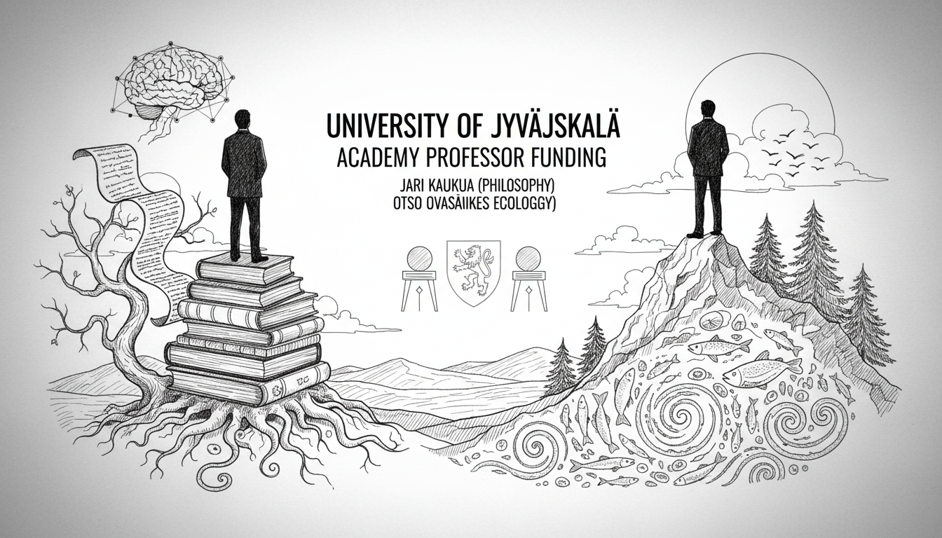 Two University of Jyväskylä Researchers Receive Prestigious Academy Professor Funding