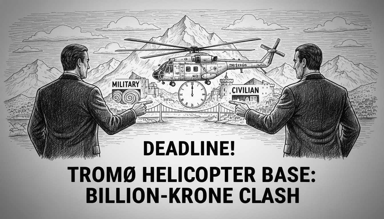 Political Clash Over Tromsø Helicopter Base Sparks Billion-Krone Debate