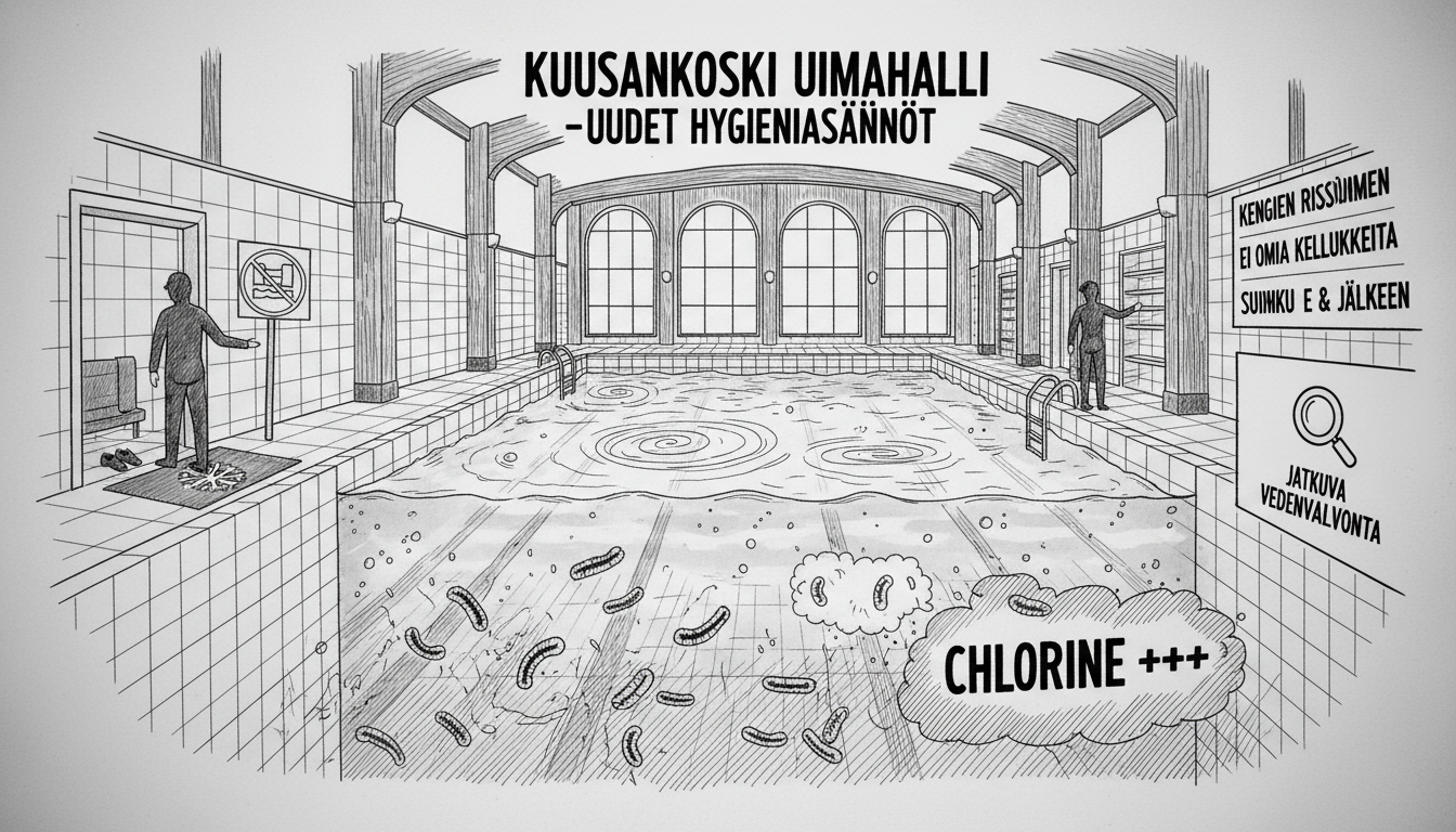 Kuusankoski Swimming Pool Reopens with Stricter Hygiene Rules