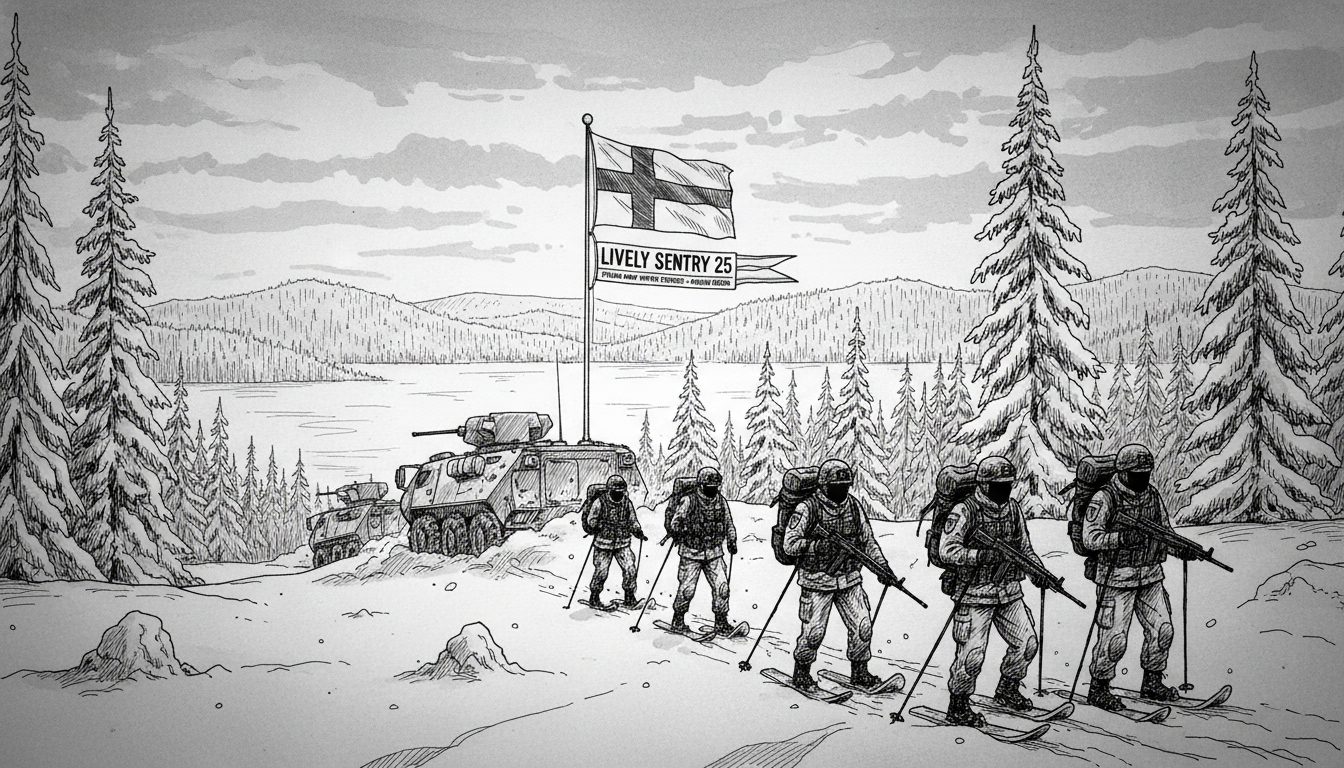 Finnish Army Conducts Major Winter Exercise in Kouvola Region