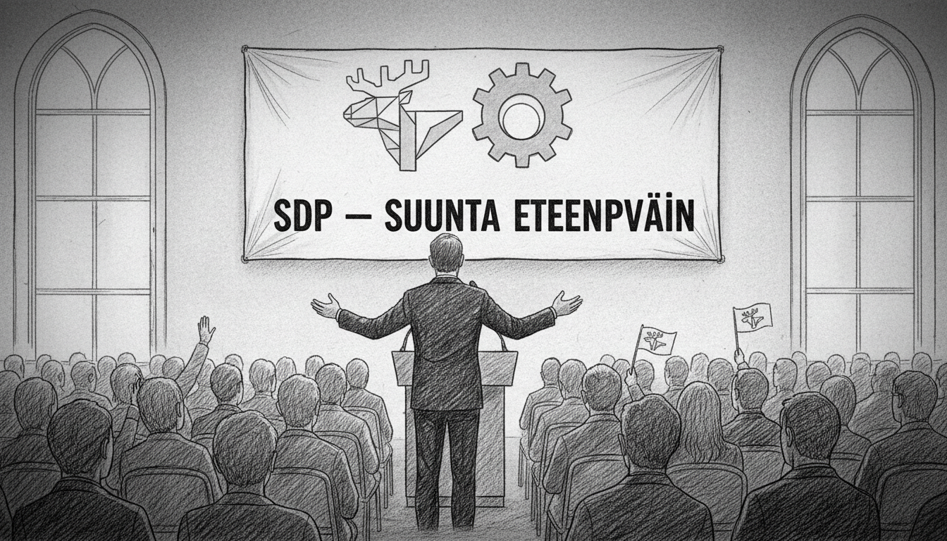 Finnish Opposition Leader Addresses Social Democrats in Key Speech