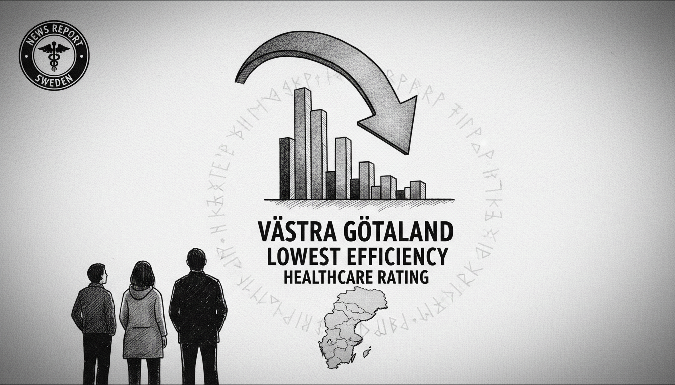 Healthcare in Västra Götaland Receives Lowest Efficiency Rating in Sweden