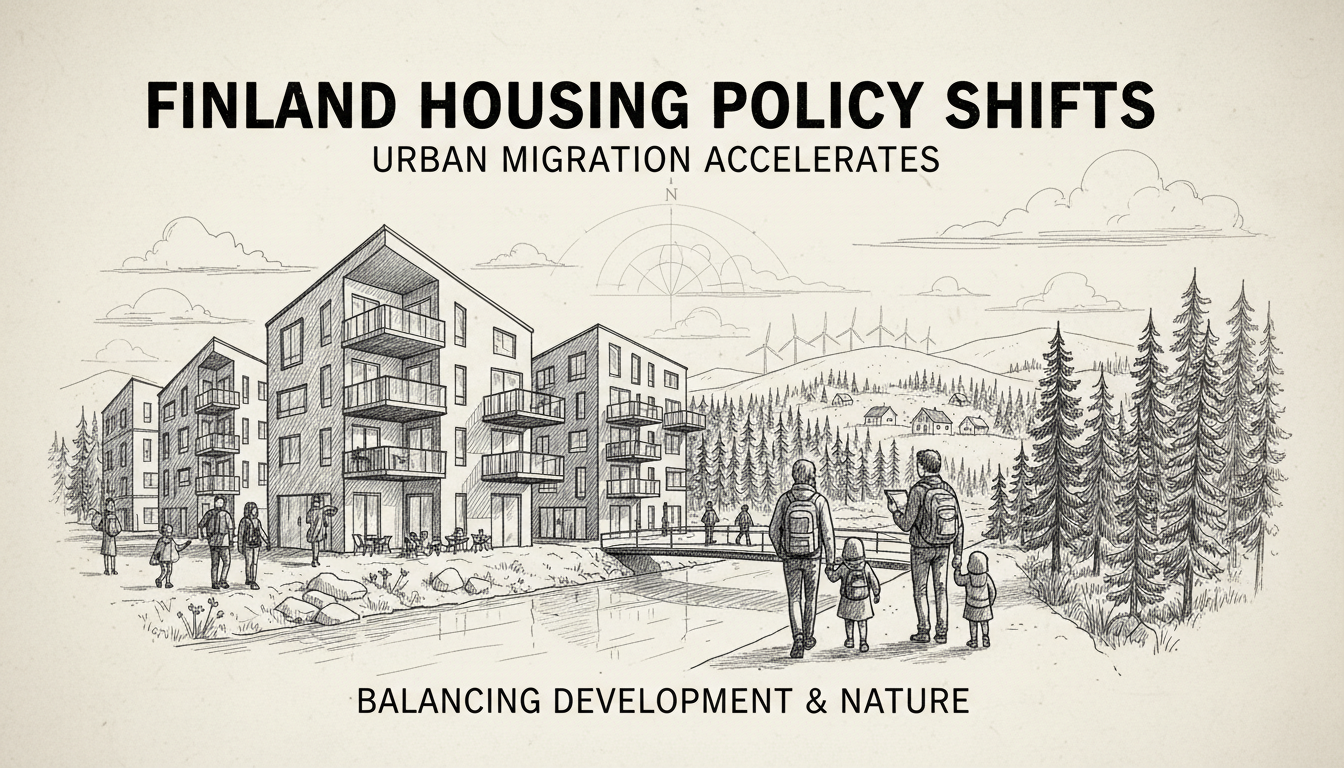 Finland Housing Policy Shifts as Urban Migration Accelerates