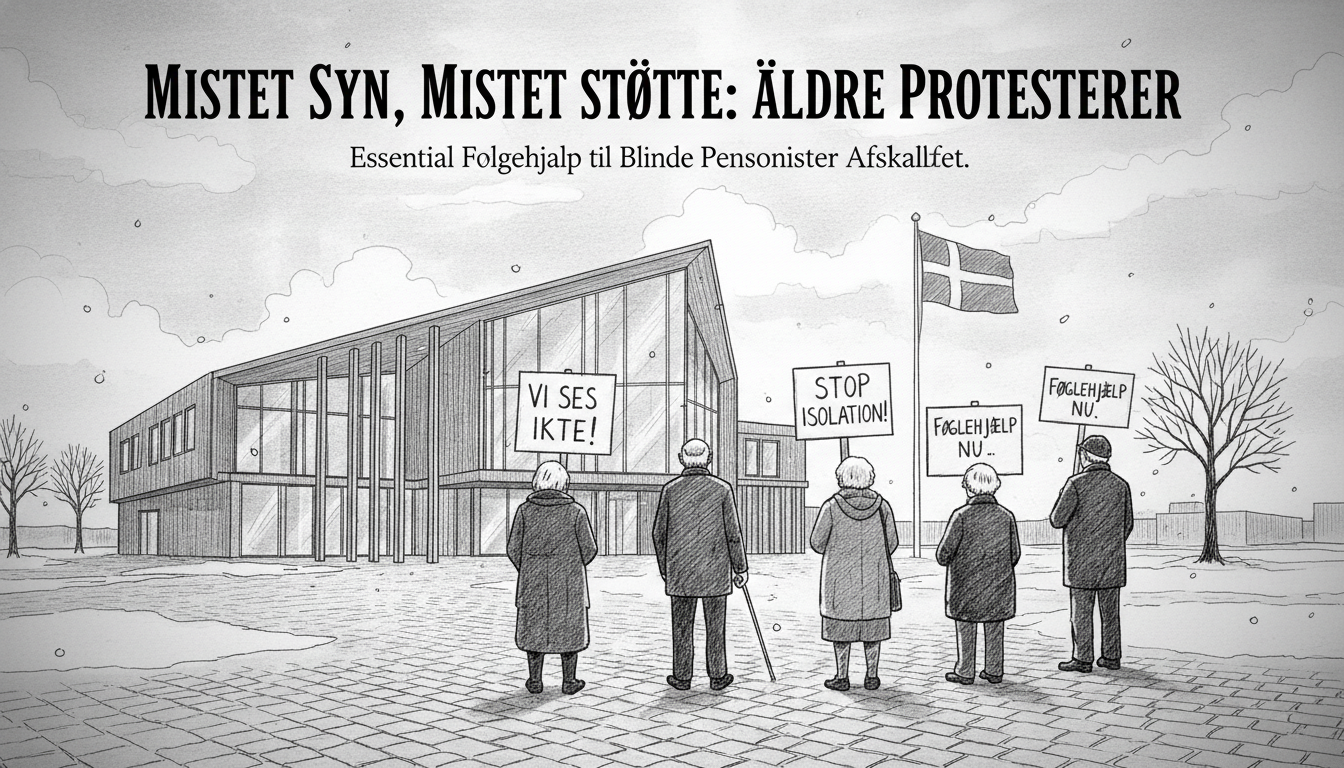 Visually Impaired Seniors Protest Loss of Essential Companion Service