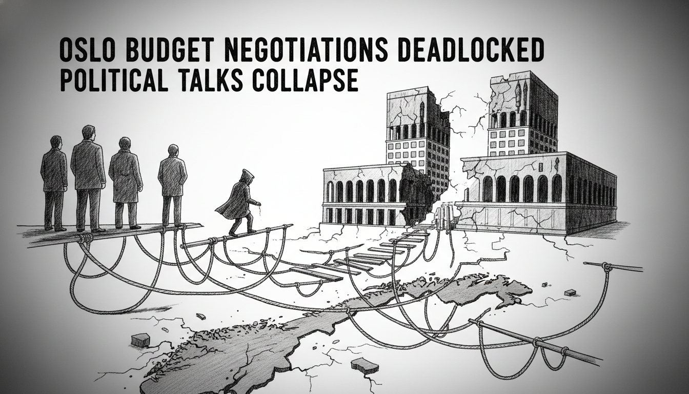 Oslo Budget Negotiations Deadlocked as Political Talks Collapse