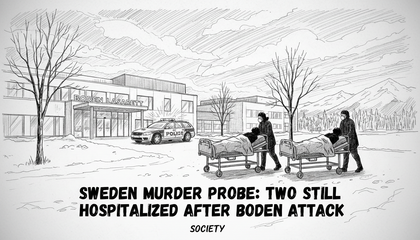 Sweden Murder Probe: Two Still Hospitalized After Boden Attack
