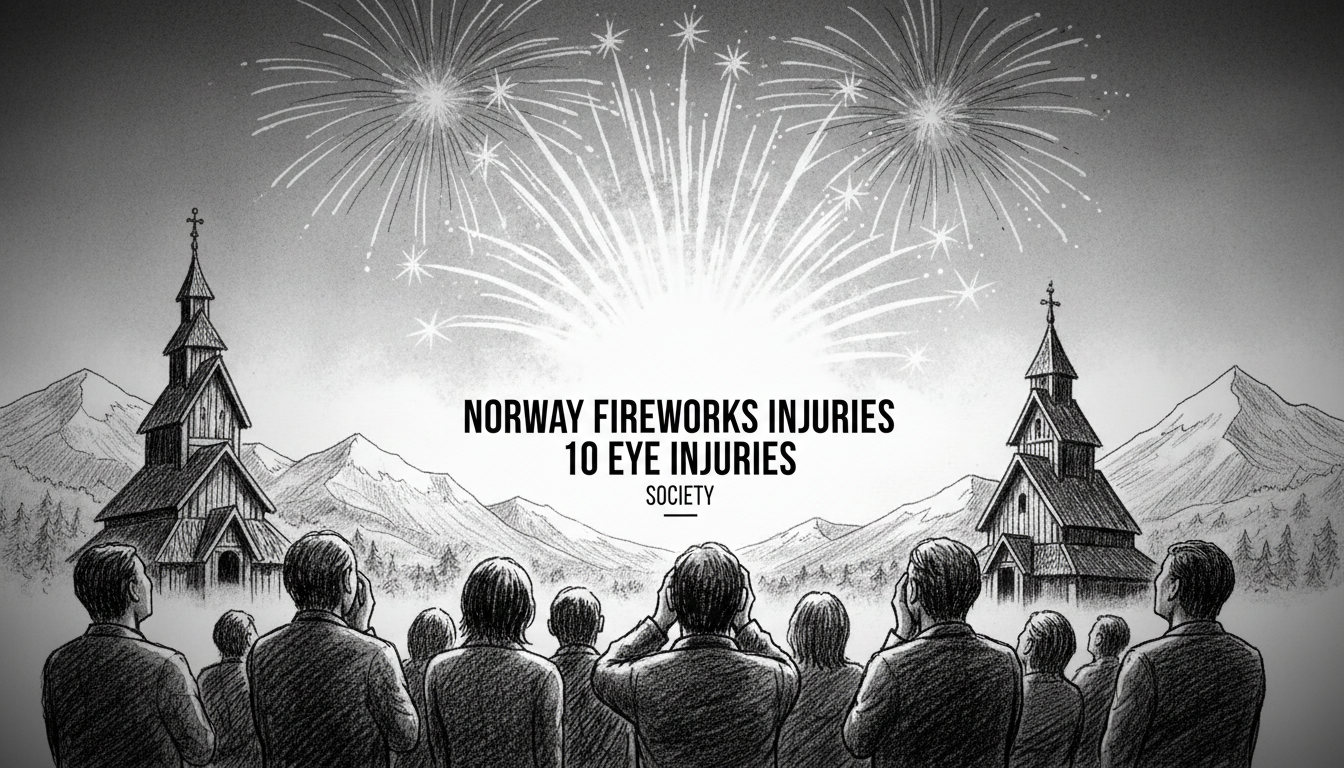 Norway Fireworks Injuries: 10 Eye Injuries