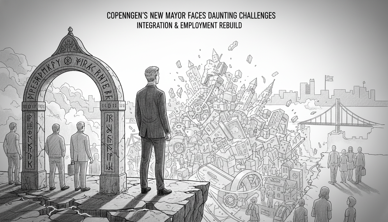 New Copenhagen Mayor Faces Major Integration and Employment Challenges