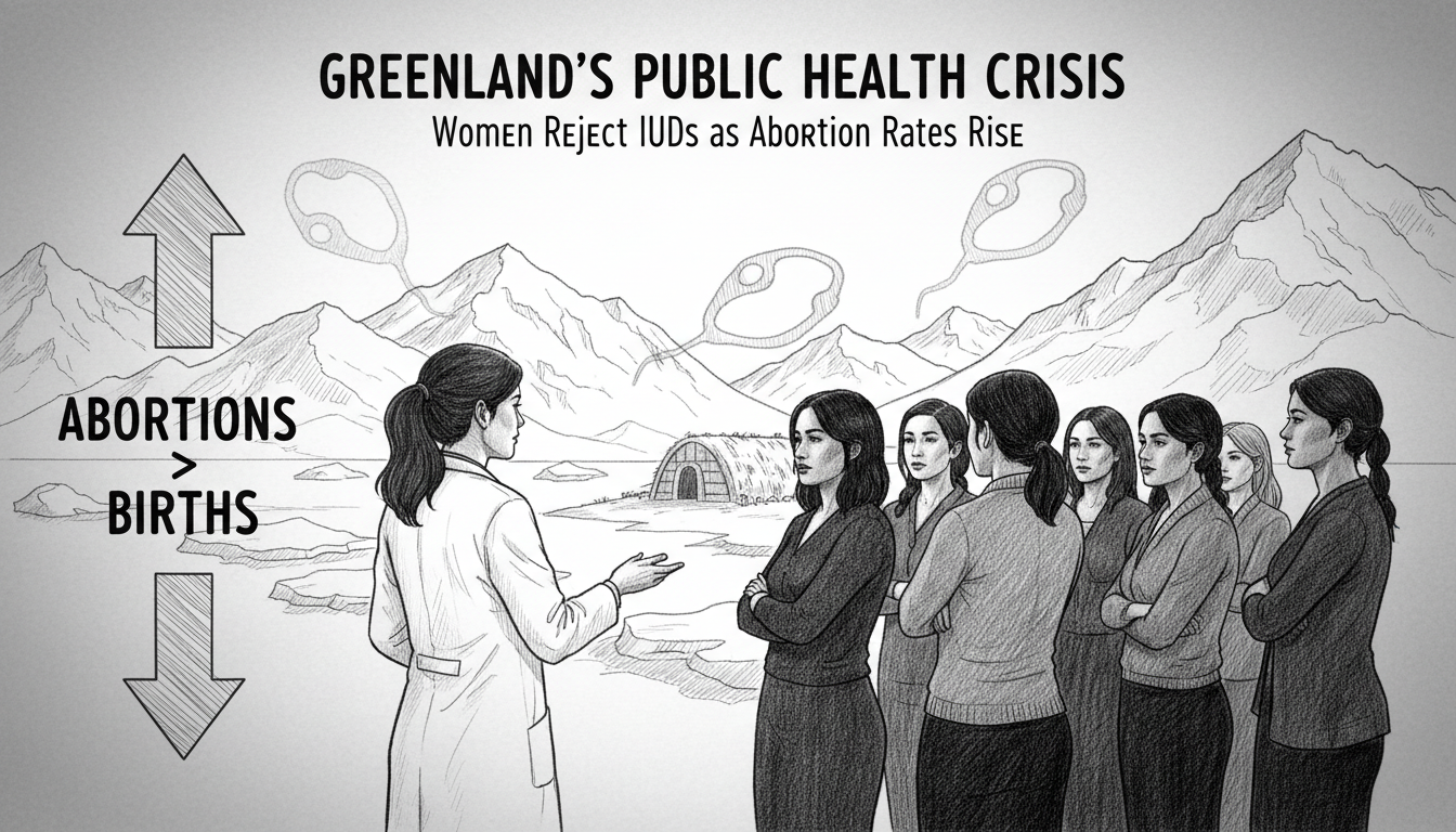 Leading Doctor in Greenland Concerned Over Women Rejecting IUDs Amid High Abortion Rates