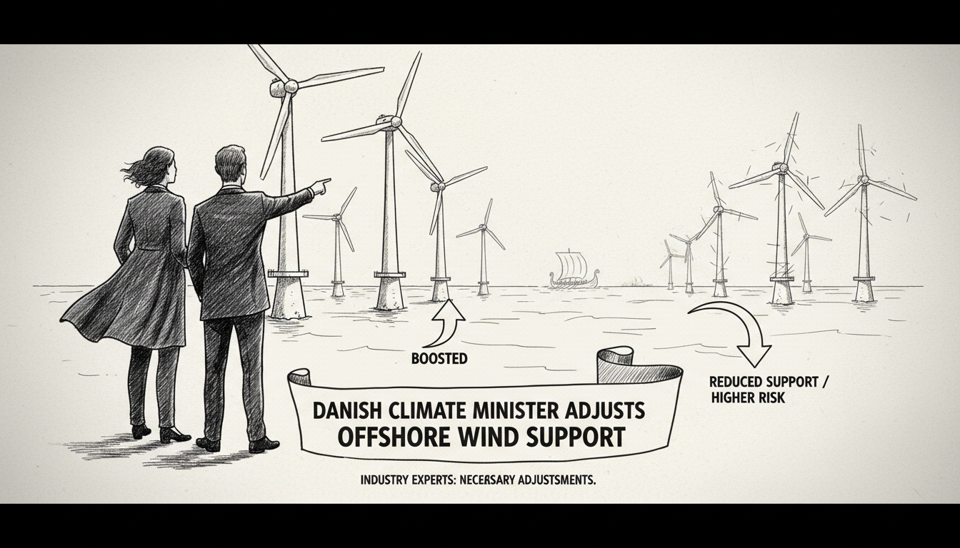 Danish Climate Minister Adjusts Offshore Wind Support With Project Risks