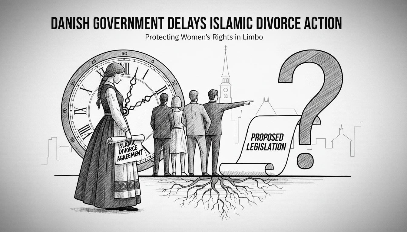 Danish Government Delays Action on Islamic Divorce Agreements