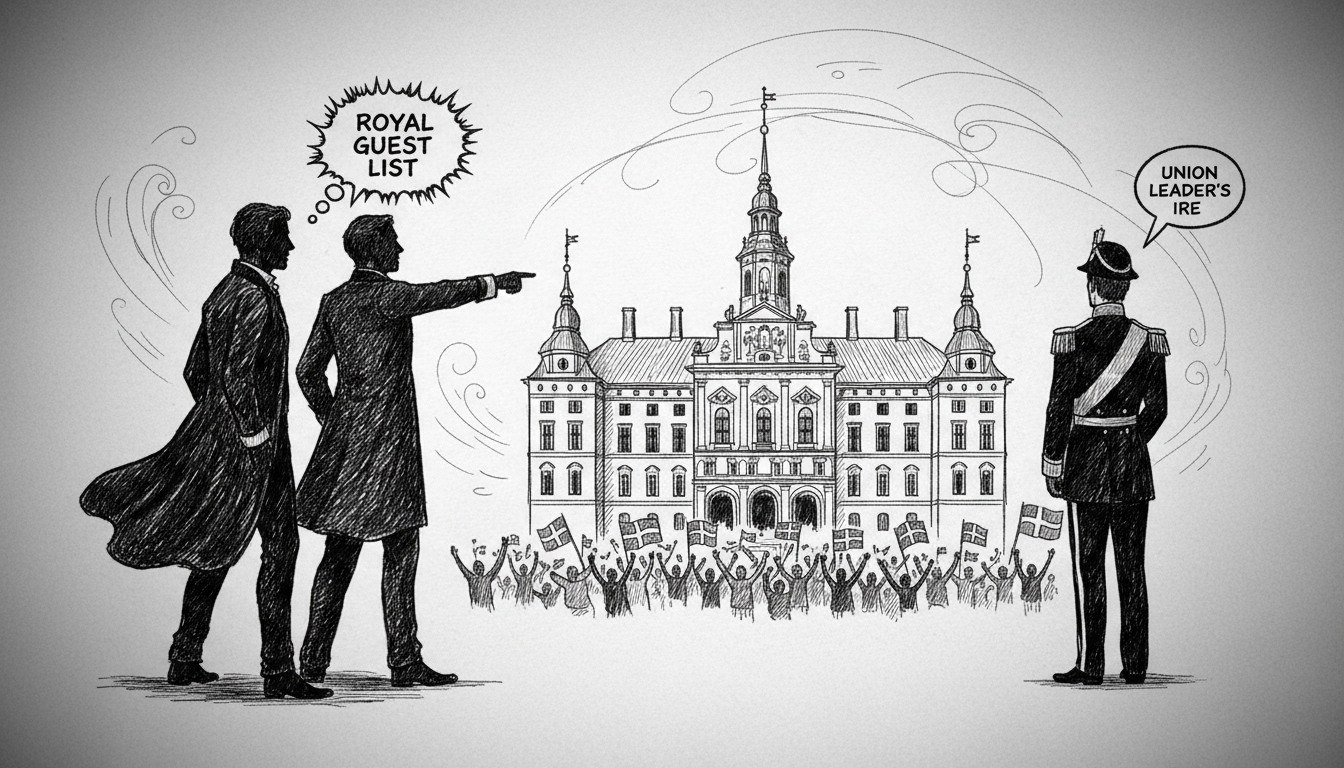 Denmark's Royal Guest List Sparks Union Leader's Ire