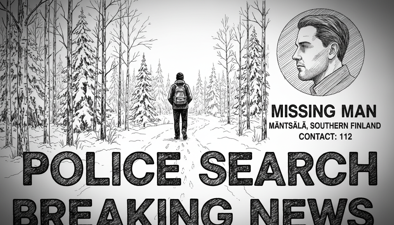 Police Search for Missing Man in Southern Finland