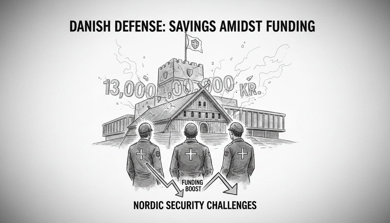 Danish Defense Faces Major Savings Despite Historic Funding Boost