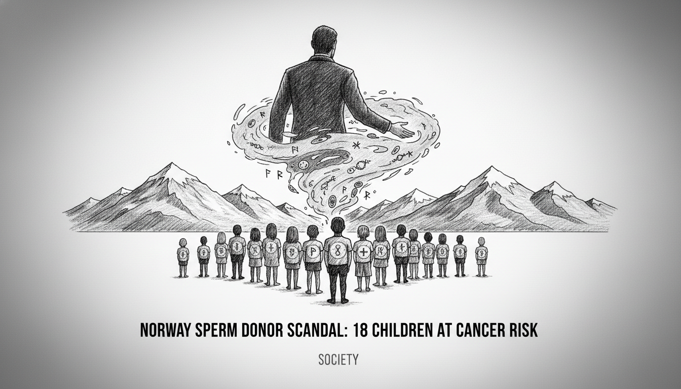 Norway Sperm Donor Scandal: 18 Children At Cancer Risk