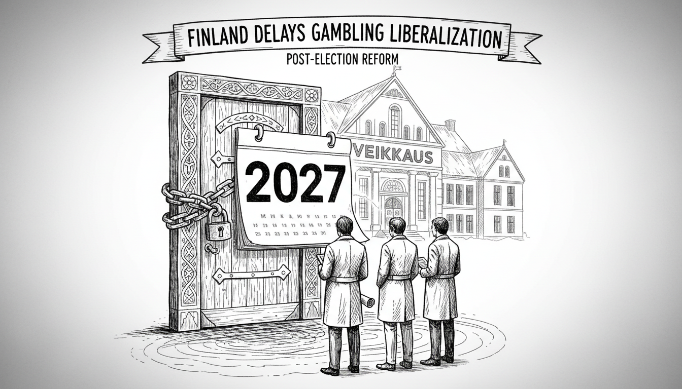 Finland Delays Gambling Market Liberalization Until After Elections