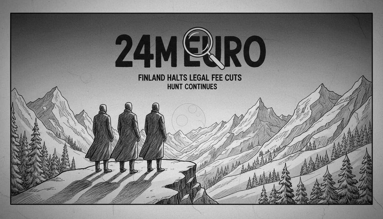 Finland Halts Legal Fee Cuts: 24M Euro Hunt Continues