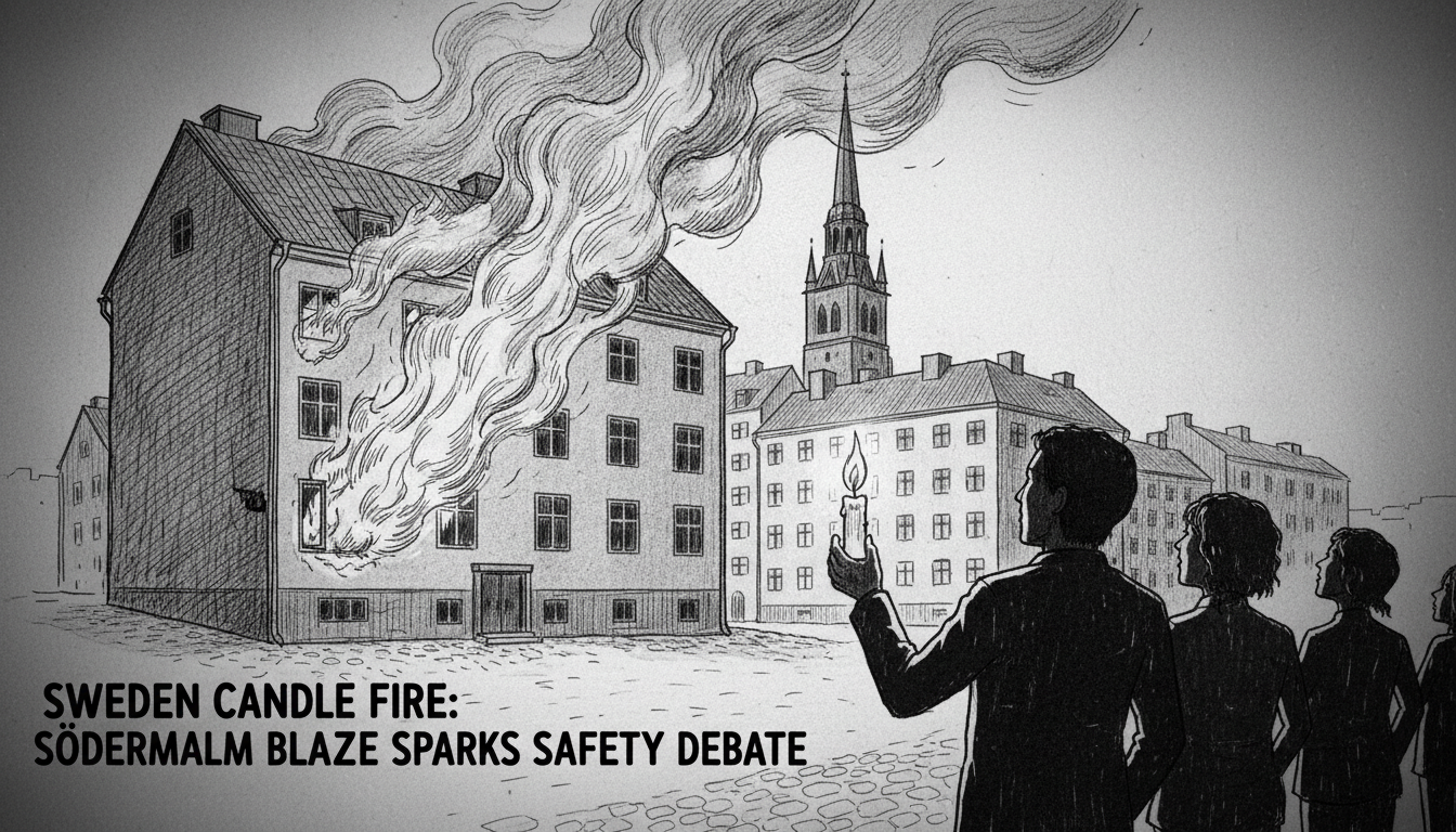 Sweden Candle Fire: Södermalm Blaze Sparks Safety Debate