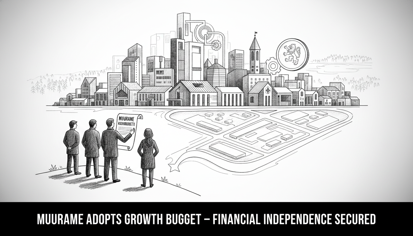 Muurame Municipality Adopts Growth Budget to Maintain Financial Independence