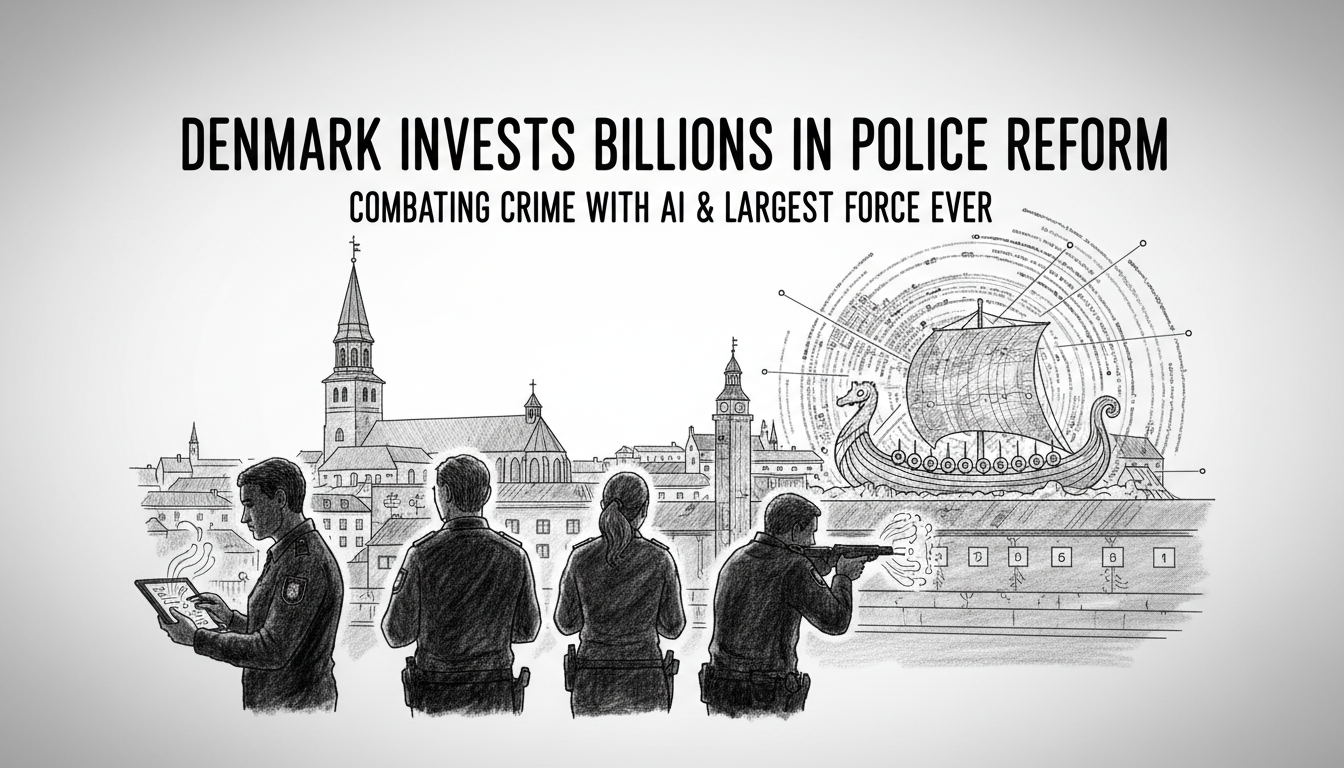 Denmark Invests Billions in Police Reform and Specialized Crime Training