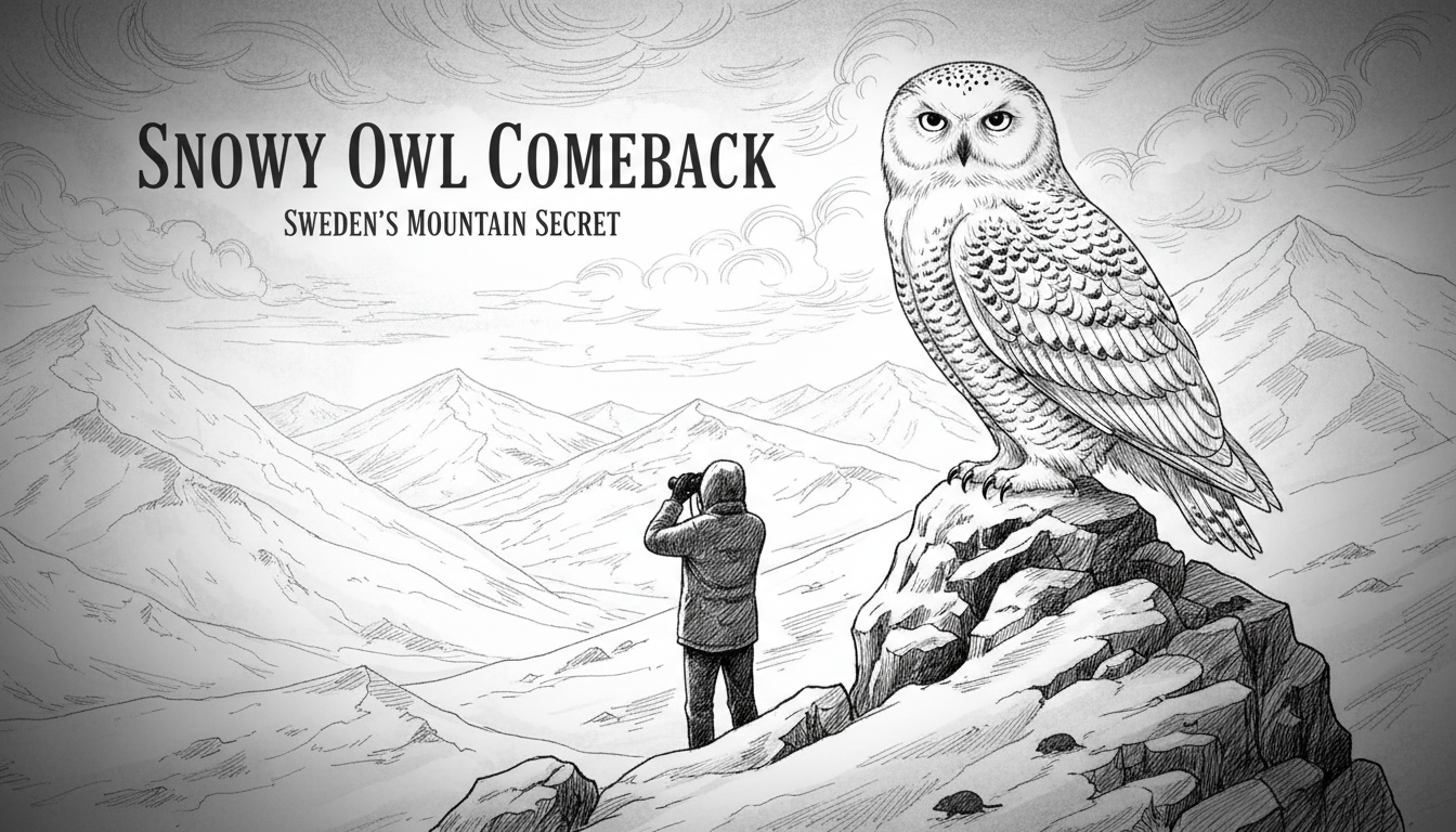 Snowy Owl Expert Reveals Key to Species Return in Northern Sweden
