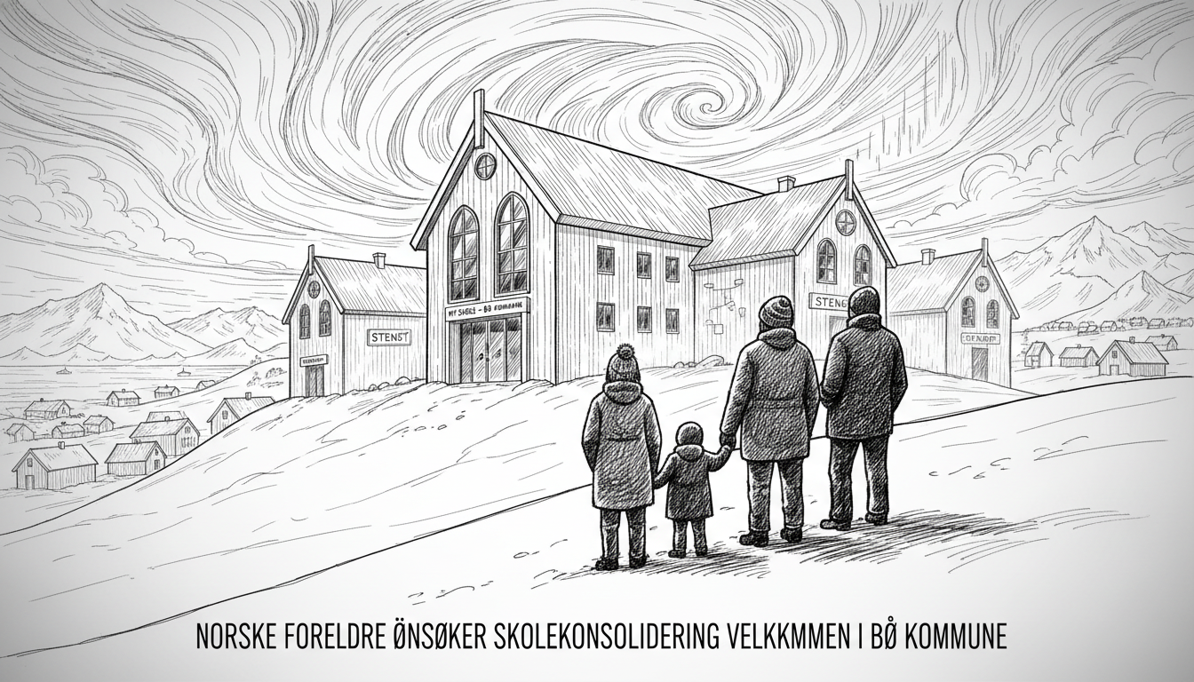 Norwegian Parents Welcome School Consolidation in Bø Municipality