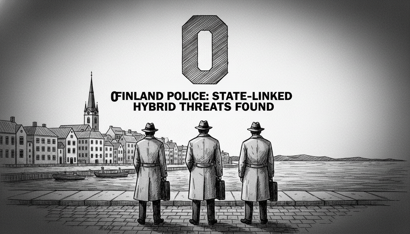 Finland Police: 0 State-Linked Hybrid Threat Cases Found