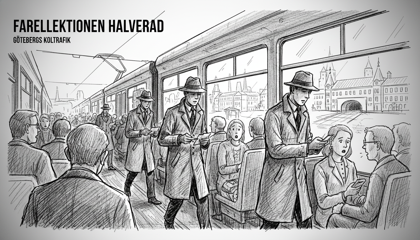 Fare Evasion Drops Sharply in Gothenburg Public Transport