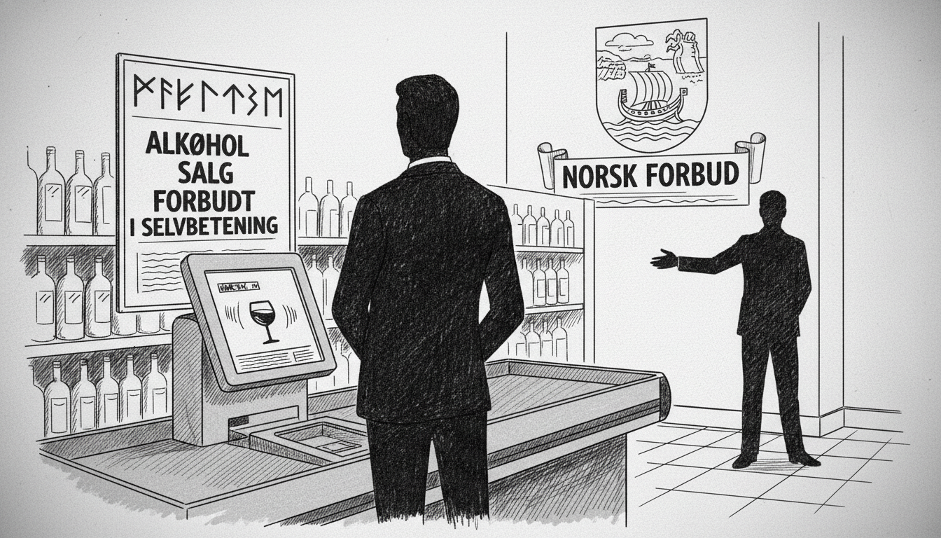 Norwegian Store Banned from Selling Alcohol in Self-Service Checkouts
