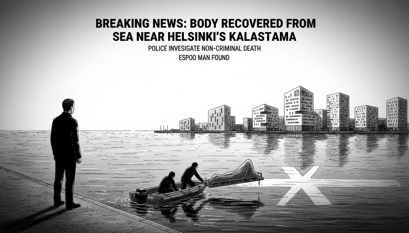 Body Recovered from Sea Near Helsinki's Kalasatama District