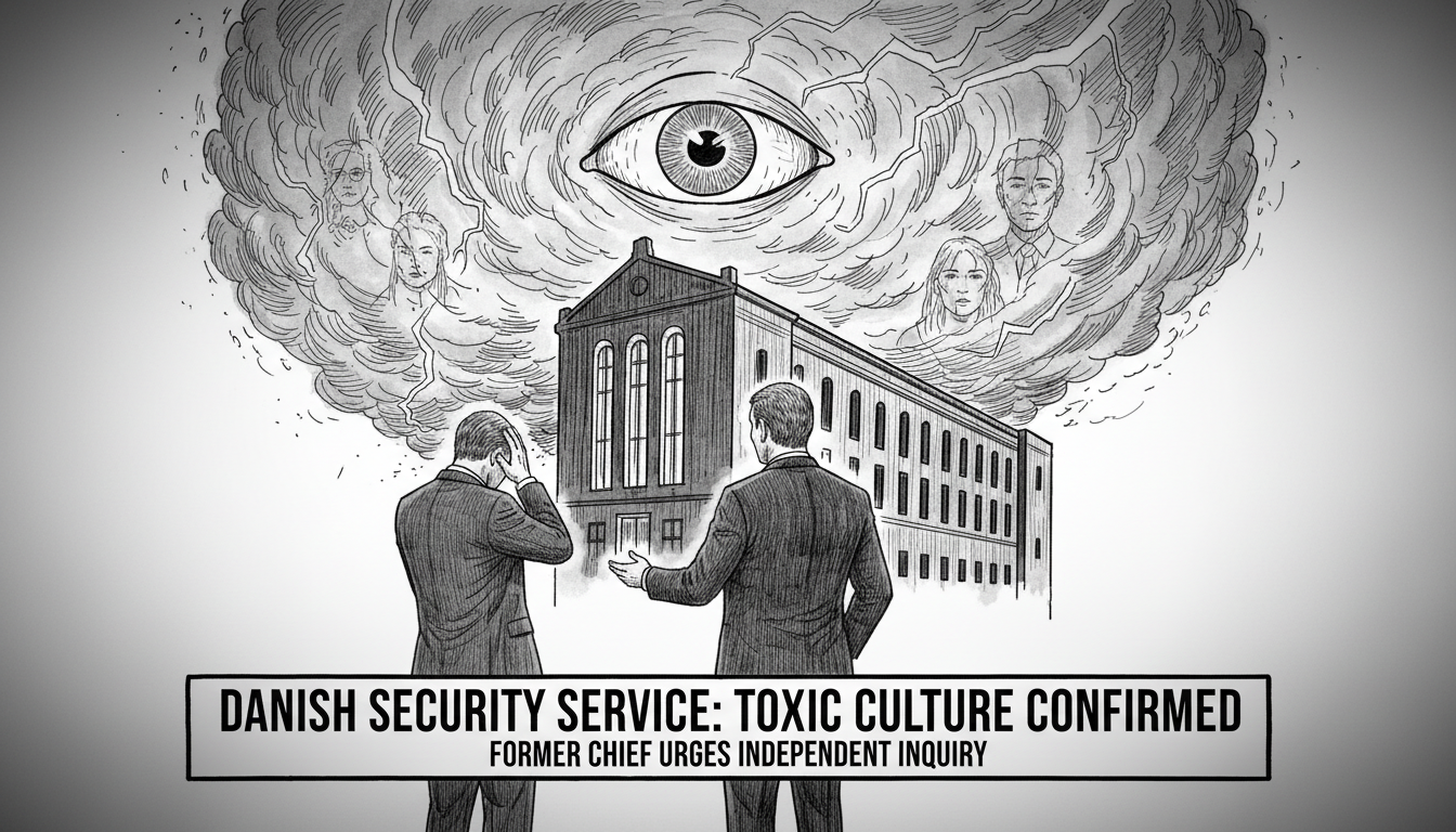 Former Intelligence Chief Confirms Toxic Workplace Allegations in Danish Security Service