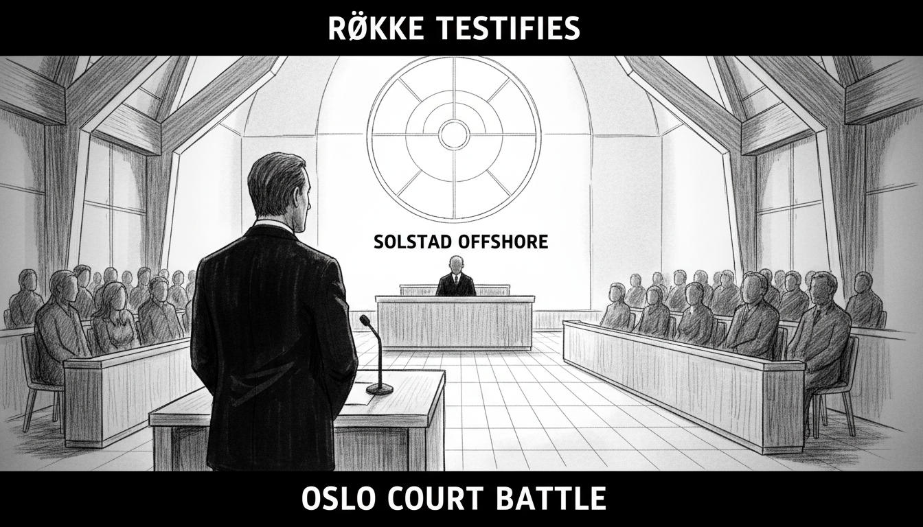 Røkke Testifies in Major Oslo Court Battle Over Solstad Offshore