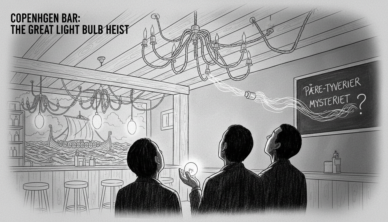 Copenhagen Bar Experiences Mysterious Light Bulb Thefts