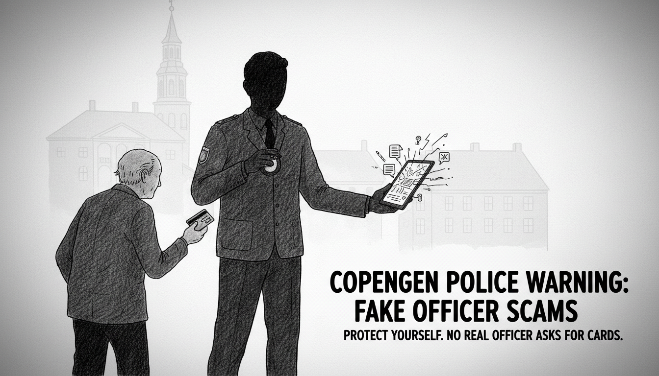 Copenhagen Police Warn About Surge in Fake Officer Scams