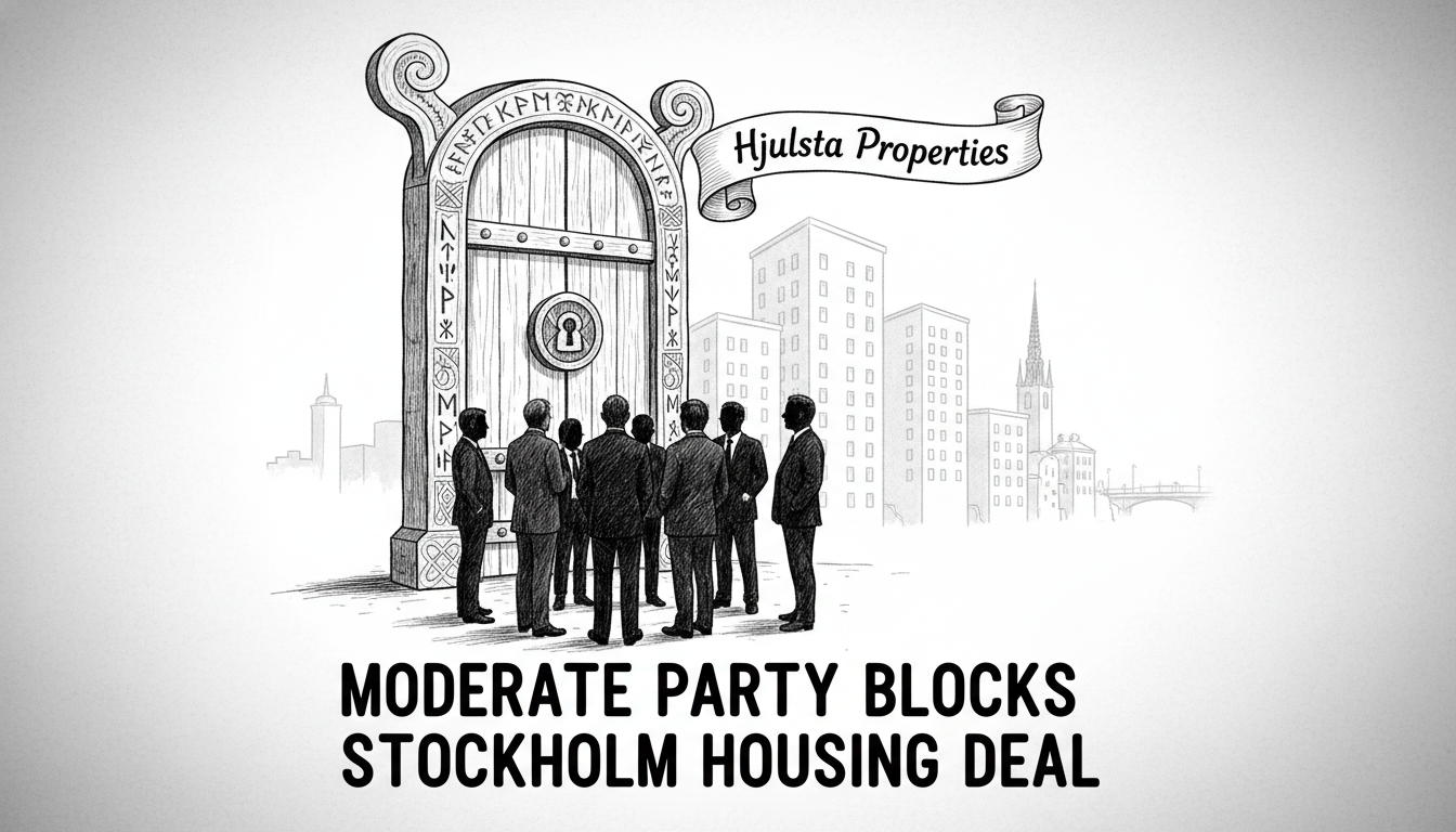 Moderate Party Blocks Stockholm Housing Deal in Political Move