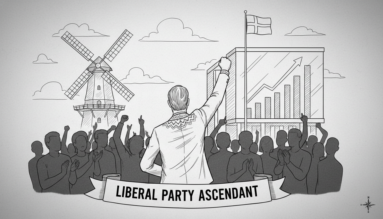 Liberal Party Gains Ground in Latest Danish Polling
